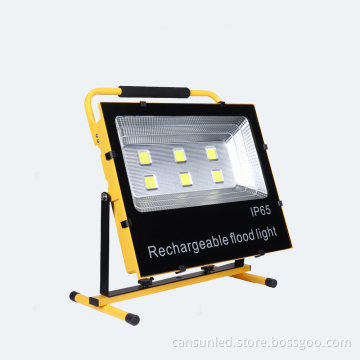 Hot Sale Rechargeable Ternary Li-battery 300W Construction Site LED Work Light